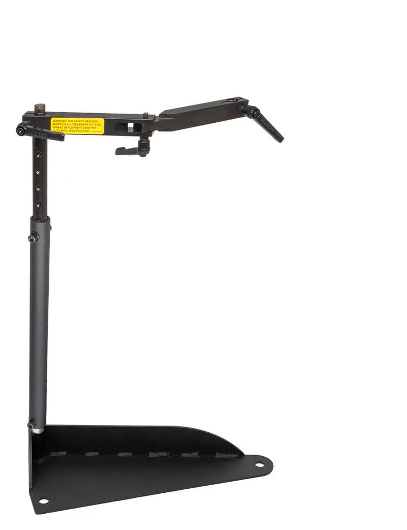 425-5062 – JOTTO CARGO Laptop Mount, Floor Mount Direct Fit Pivoting 17.24 Inch To 24.11 Inch Adjustable Height Black...